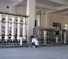 平原啤酒厂10吨双级纯净水设备